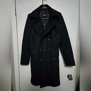 Express Black XS Coat